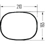 Rétroviseur HELLA 8SB002404121