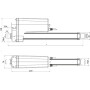 Actionneur 12V LINAK LA363A752H999A20