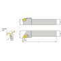 Porte-plaquette droit I-TOOLS PDJNR2525M15