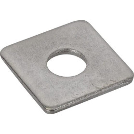 Plaque carrée M10 inox A2 UNIVERSEL 43610RVS