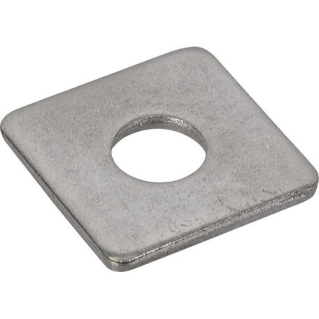 Plaque carrée M10 inox A2 UNIVERSEL 43610RVS