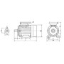 Moteur électrique 0,55 kW UNIVERSEL EM71B2B31B0AKR