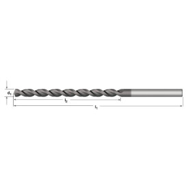 Mèche spiralée longue DORMER A94190