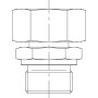 Adaptateur tournant VOSS EGESD12LM18