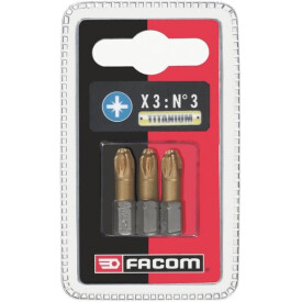 Juego 3 puntas FACOM ED102TJ3