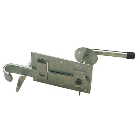 Loquet d'étable à poignée 120mm UNIVERSEL HS123170
