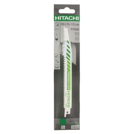 Lame de scie sabre HIKOKI 752033