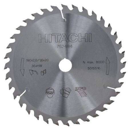 Lame de scie circulaire HIKOKI 752484