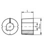 Douille OPTIBELT 4040100TLKR