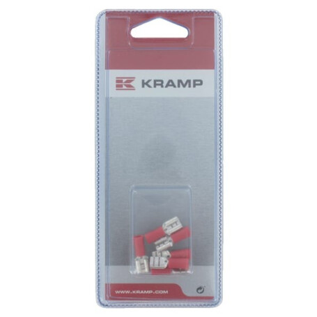 Douille fiche plate rouge UNIVERSEL KRLA9075P006