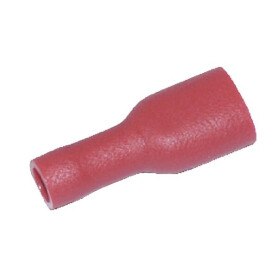 Douille de fiche plate rouge UNIVERSEL LA9365KR