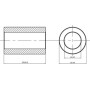 Douille 40x65x100mm UNIVERSEL 67404065KR