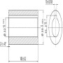 Douille 32x50x100mm UNIVERSEL 6740175KR