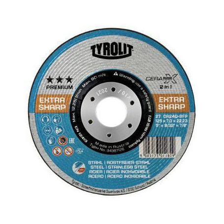 Disque abrasif TYROLIT 34387127