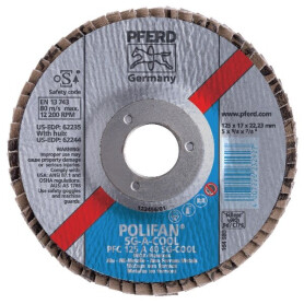 Disque abrasif à lamelles PFERD K18040INOX