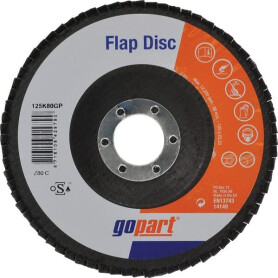 Disque abrasif à lamelles 125mm GOPART 125K80GP