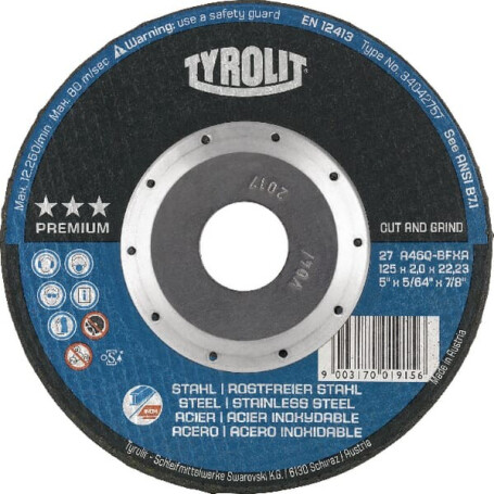 Disque à découper TYROLIT 34042757