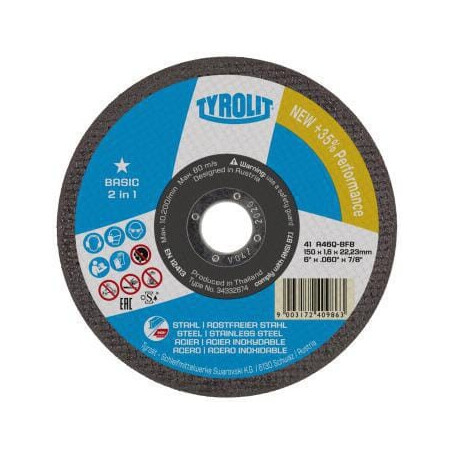 Disque à couper TYROLIT 34332877