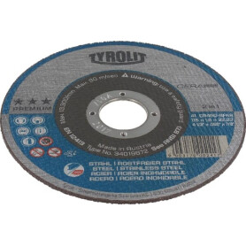 Disque à couper TYROLIT 34241344