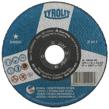 Disque à couper TYROLIT 222997