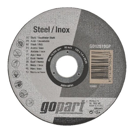 Disque à couper GOPART GD12510GP