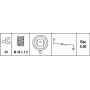 Sonde de pression d'huile HELLA 6ZL003259491