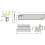 Porte plaquette I-TOOLS SBTBL2532