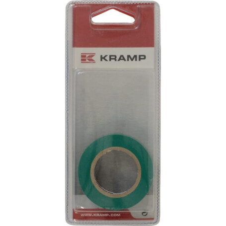 Bande isolante 15mmx10m verte UNIVERSEL KREM20403P001