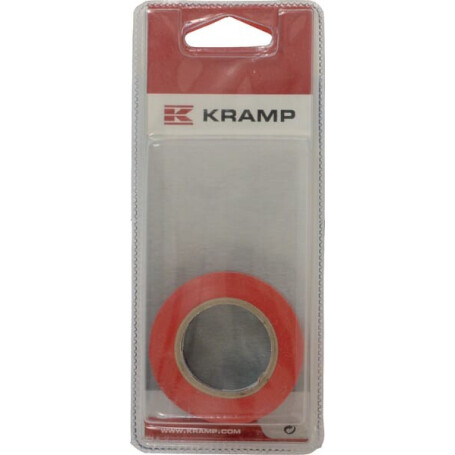 Bande isolante 15mmx10m rouge UNIVERSEL KREM20404P001
