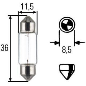 Ampoule HELLA 8GM002092121
