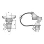Adaptateur pour collier de tube UNIVERSEL LA10041