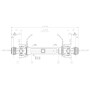 Arbre de transmission BONDIOLI/6PAVESI CS0N101CER10R10