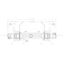 Arbre de transmission BONDIOLI/6PAVESI CS5N086CE007007