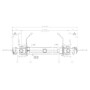 Arbre de transmission BONDIOLI/6PAVESI CS8N056CE007007