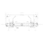 Arbre de transmission BONDIOLI/6PAVESI CS8R071CE00734A