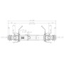 Arbre de transmission BONDIOLI/6PAVESI CSHS071CER10R10