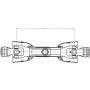 Arbre de transmission COMER T801010ENC12T46