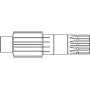 Axe d'essieu VAPORMATIC AV100814