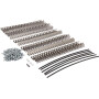 Attache-courroie kit (6) 290mm UNIVERSEL RBBMS252906RVS