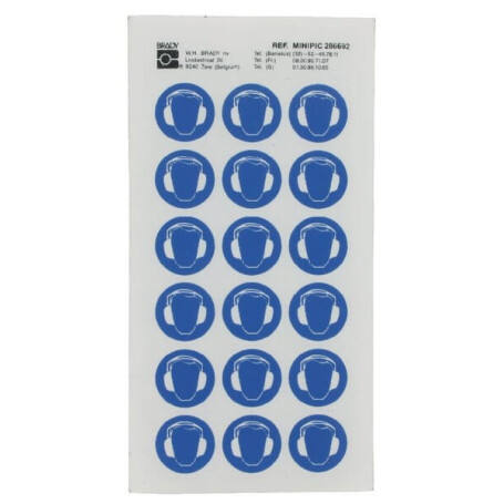 Autocollant BRADY WB286692