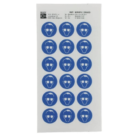Autocollant BRADY WB286689