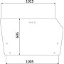 Vitre arrière UNIVERSEL 04352383N