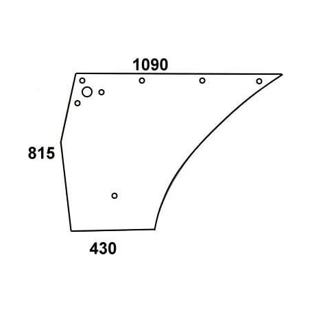 Vitre de porte UNIVERSEL 04366139N