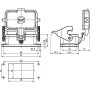 Embase encastrée HARTING 09300100303