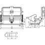 Embase encastrée HARTING 09300160306