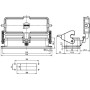 Embase encastrée HARTING 09300240304