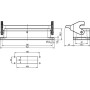 Embase encastrée HARTING 09300240307