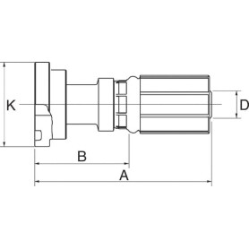 Raccord GATES 10G10FLK