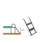 Marche pour trampoline EXIT 11404200EX