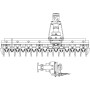 Barre de faucheuse SCHUMACHER 12439